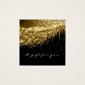 Certificat cadeau Gold Métallurgie Lashes Maquilla (Devant)