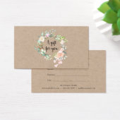 Certificat Cadeau Guirlande de Roses Rustiques (Bureau)