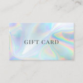 Certificat cadeau Holographique Faux (Devant)