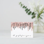 Certificat cadeau maquillage Eyelash ongs cheveux (Debout devant)