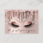 Certificat cadeau Maquillage Lash Rose des yeux (Devant)