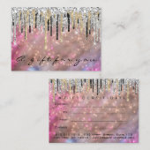 Certificat cadeau maquillage ongle ongle Holograph (Devant / Derrière)