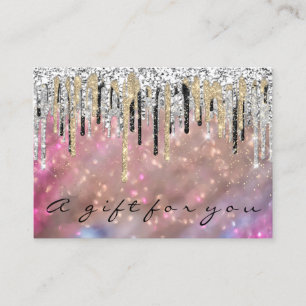 Certificat cadeau maquillage ongle ongle Holograph