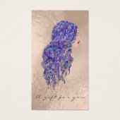 Certificat cadeau Mermaid Gold Coiffeur maquillage (Devant)