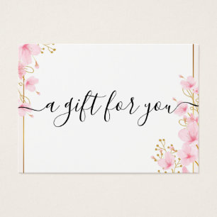 Certificat Cadeau Minimaliste pour Petite Entrepri