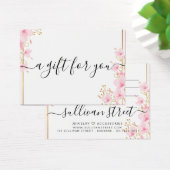 Certificat cadeau minimaliste pour petites entrepr (Bureau)