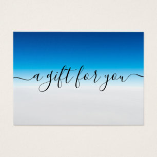 Certificat cadeau minimaliste pour petites entrepr