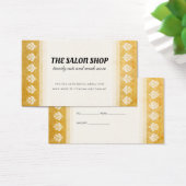 Certificat cadeau Motif Ornate vintage (Bureau)