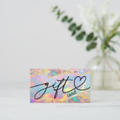 certificat cadeau opal coloré (Debout devant)