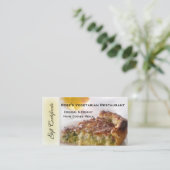 Certificat cadeau ou bon cadeau de restaurant (Debout devant)