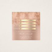 Certificat cadeau Parties scintillant rose Gold La (Dos)