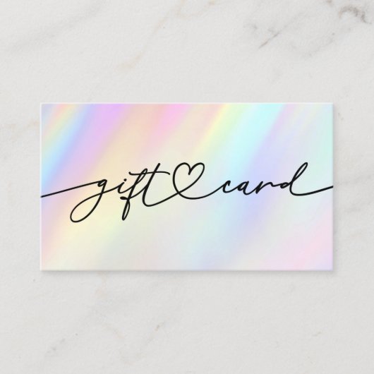 certificat cadeau pastel (Devant)