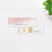 Certificat cadeau Pink Gold Lashes Maquillage Ombr (Bureau)