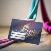 Certificat-cadeau pour instructeur de méditation Y