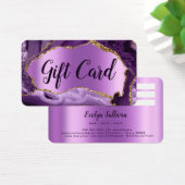 Certificat cadeau Purple Agate (Bureau)