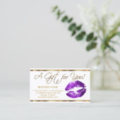 Certificat cadeau Purple Lipstick Entreprise (Debout devant)