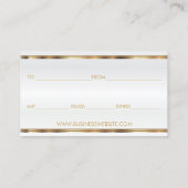 Certificat cadeau Red Lipstick Business (Dos)