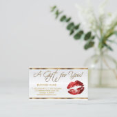 Certificat cadeau Red Lipstick Business (Debout devant)