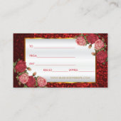 Certificat cadeau Red Lipstick Business (Dos)