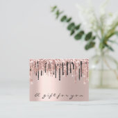 Certificat cadeau Rose maquillage Eyelash ongs de (Debout devant)