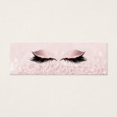 Certificat cadeau Rose Pastel Pink Lashes Maquilla (Devant)