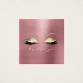 Certificat cadeau Rose Red Bean Gold Lashes Maquil (Devant)