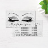 Certificat cadeau Silver Grey Extension Maquillage (Bureau)