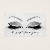 Certificat cadeau Silver Grey Extension Maquillage (Devant)