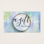 Certificat-cadeau simple et moderne pour entrepris (Devant)