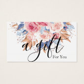 Certificat-cadeau Simple et Moderne pour Entrepris (Devant)