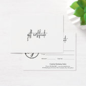 Certificat cadeau simple et moderne pour logo d'en (Bureau)