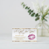 Certificat cadeau So rose Lipstick Business (Debout devant)