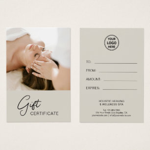 Certificat Cadeau Thérapeute Holistique Coach Sant