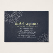 Certificat cadeau YOGA Studio Gold Mandala Fleurs (Dos)