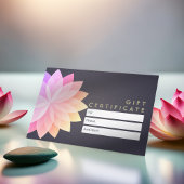 Certificat cadeau YOGA Studio Symbole de mandala c