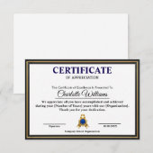 Certificat d'Art de Réalisation Exécutive Professi (Devant / Derrière)