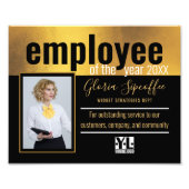 Certificat d'attribution photo de l'employé de l'a (Devant)