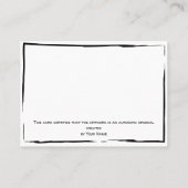 Certificat d'authenticité oeuvre par Ajouter un lo (Dos)