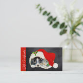 Certificat de cadeau de Noël pour des amants (Debout devant)