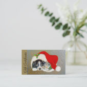 Certificat de cadeau de Noël pour des amants (Debout devant)