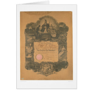 Certificat de corps de sapeurs-pompiers de San