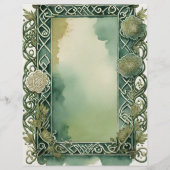 CERTIFICAT DE GESTION PAGE CELTIQUE 8,5 x 11 pouce (Dos)