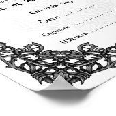 CERTIFICAT DE MANIPULATION CELTIQUE - Poster blanc (Coin)