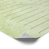 Certificat de Mariage Quaker avec Impression d'Arb (Coin)