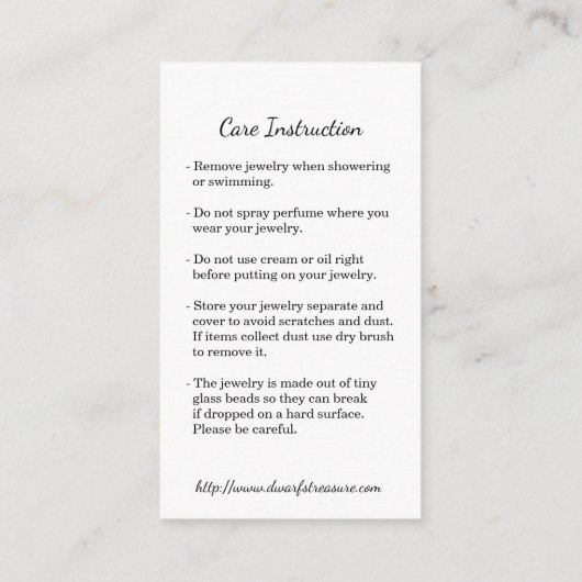 Certificat de produit. Informations (Dos)