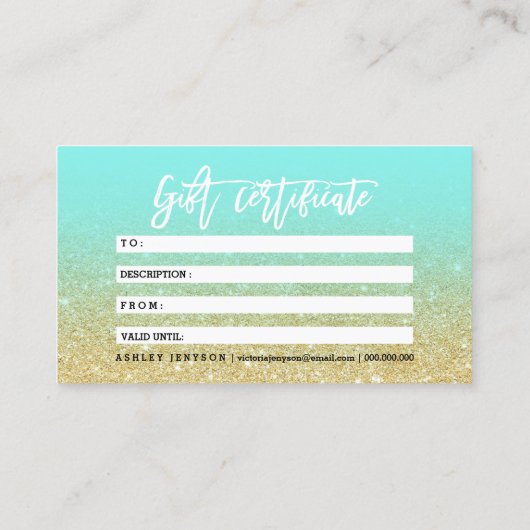 Certificat de sarcelle d'hiver de parties (Dos)