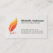 Certificat | Icône du logo du notaire public (Devant)