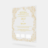 certificat Nikkah, contrat musulman, (Angle)