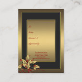 Certificats cadeaux de vacances d'entreprise (Dos)