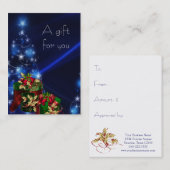 Certificats cadeaux de vacances d'entreprise (Devant / Derrière)